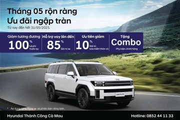 THÁNG 05 RỘN RÀNG - ƯU ĐÃI NGẬP TRÀN