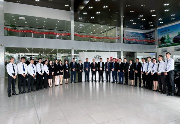 VINH DỰ ĐÓN TIẾP BAN LÃNH ĐẠO NAM BÌNH GROUP ĐẾN THĂM VÀ LÀM VIỆC TẠI HYUNDAI THÀNH CÔNG CÀ MAU