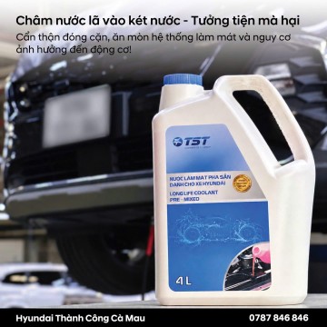NƯỚC LÃ CÓ THỂ LÀM HẠI HỆ THỐNG LÀM MÁT XE NHƯ THẾ NÀO?
