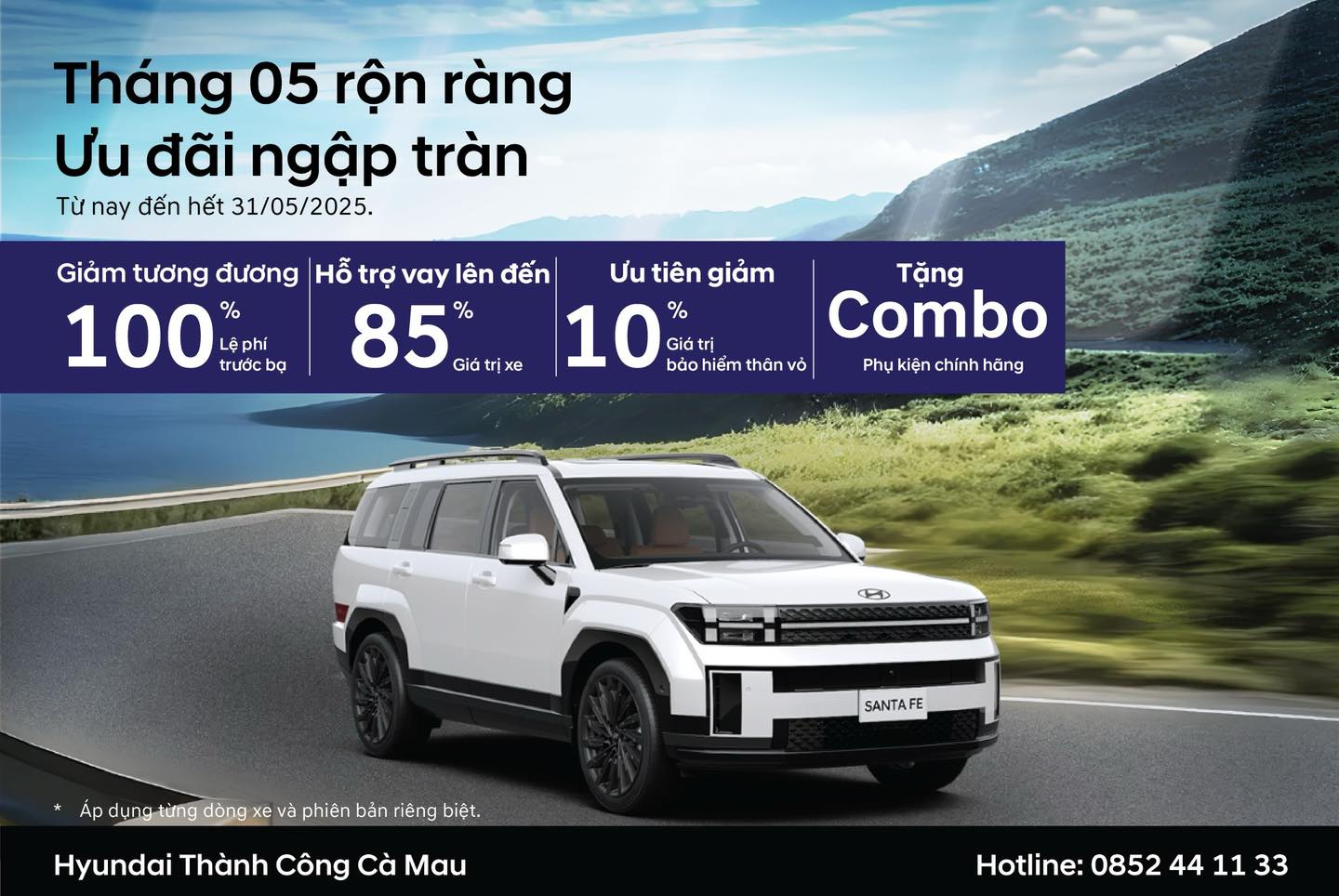 THÁNG 05 RỘN RÀNG - ƯU ĐÃI NGẬP TRÀN