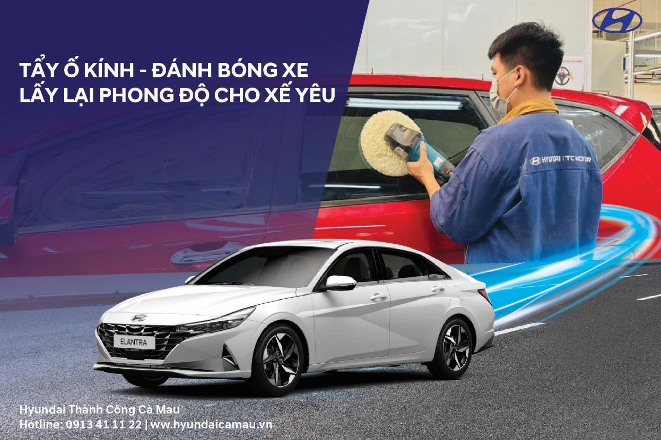 TẨY Ố KÍNH – ĐÁNH BÓNG XE: LẤY LẠI PHONG ĐỘ CHO XẾ YÊU!