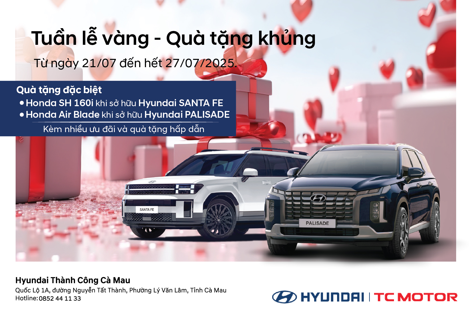 TUẦN LỄ VÀNG – ƯU ĐÃI KHỦNG