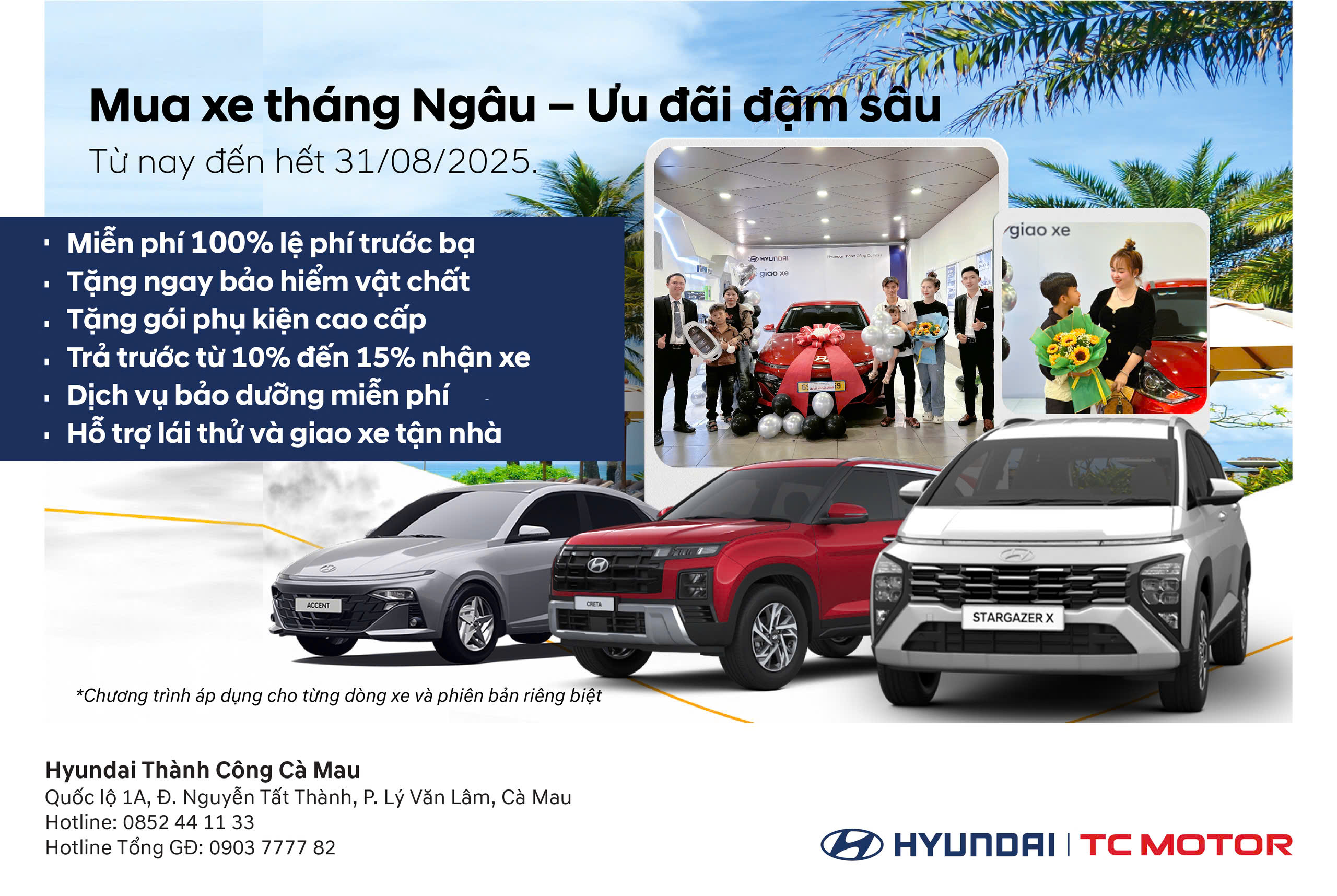 MUA XE THÁNG NGÂU – ƯU ĐÃI ĐẬM SÂU