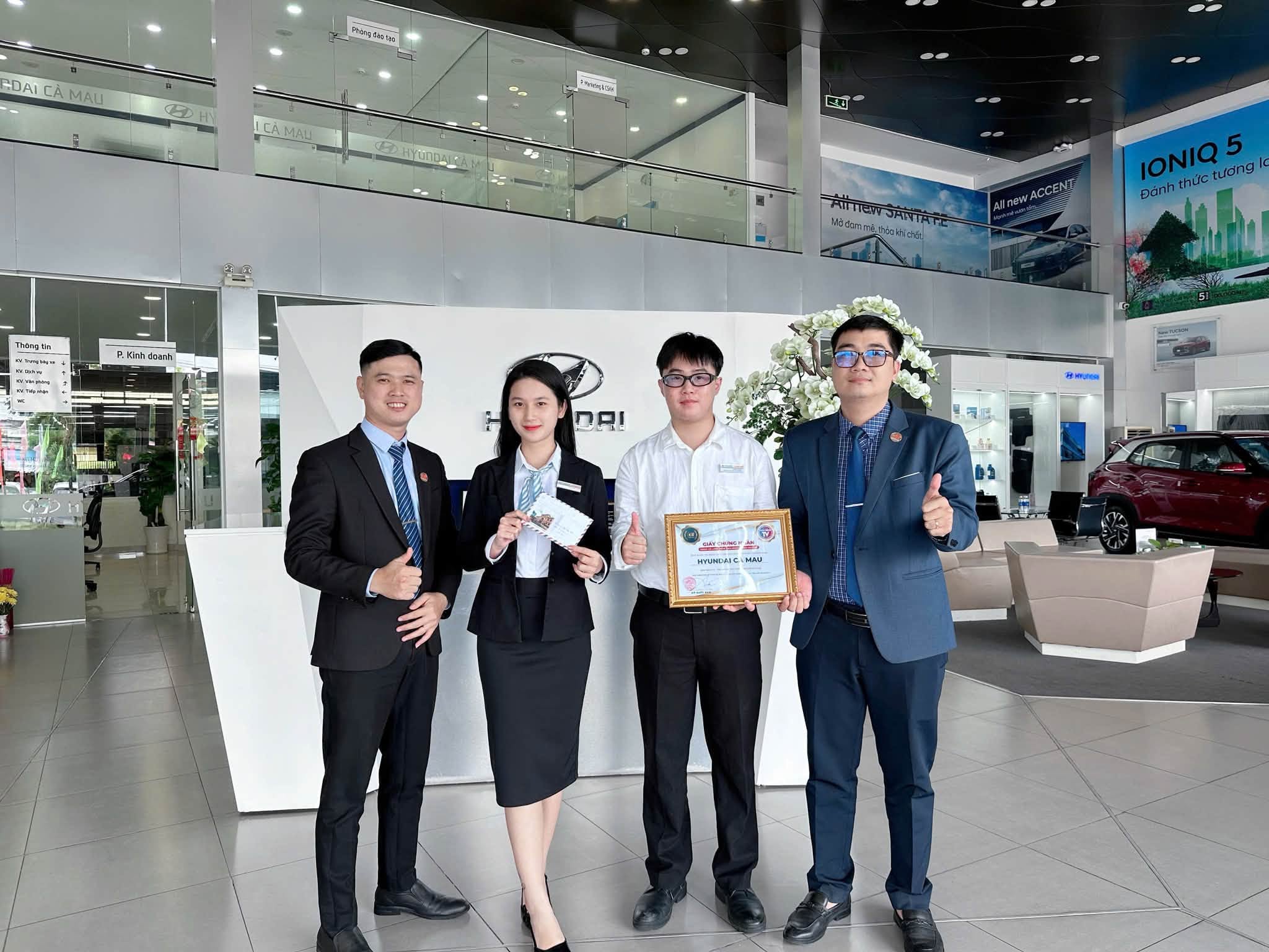 VINH DANH PHÒNG MARKETING – NIỀM TỰ HÀO HYUNDAI THÀNH CÔNG CÀ MAU