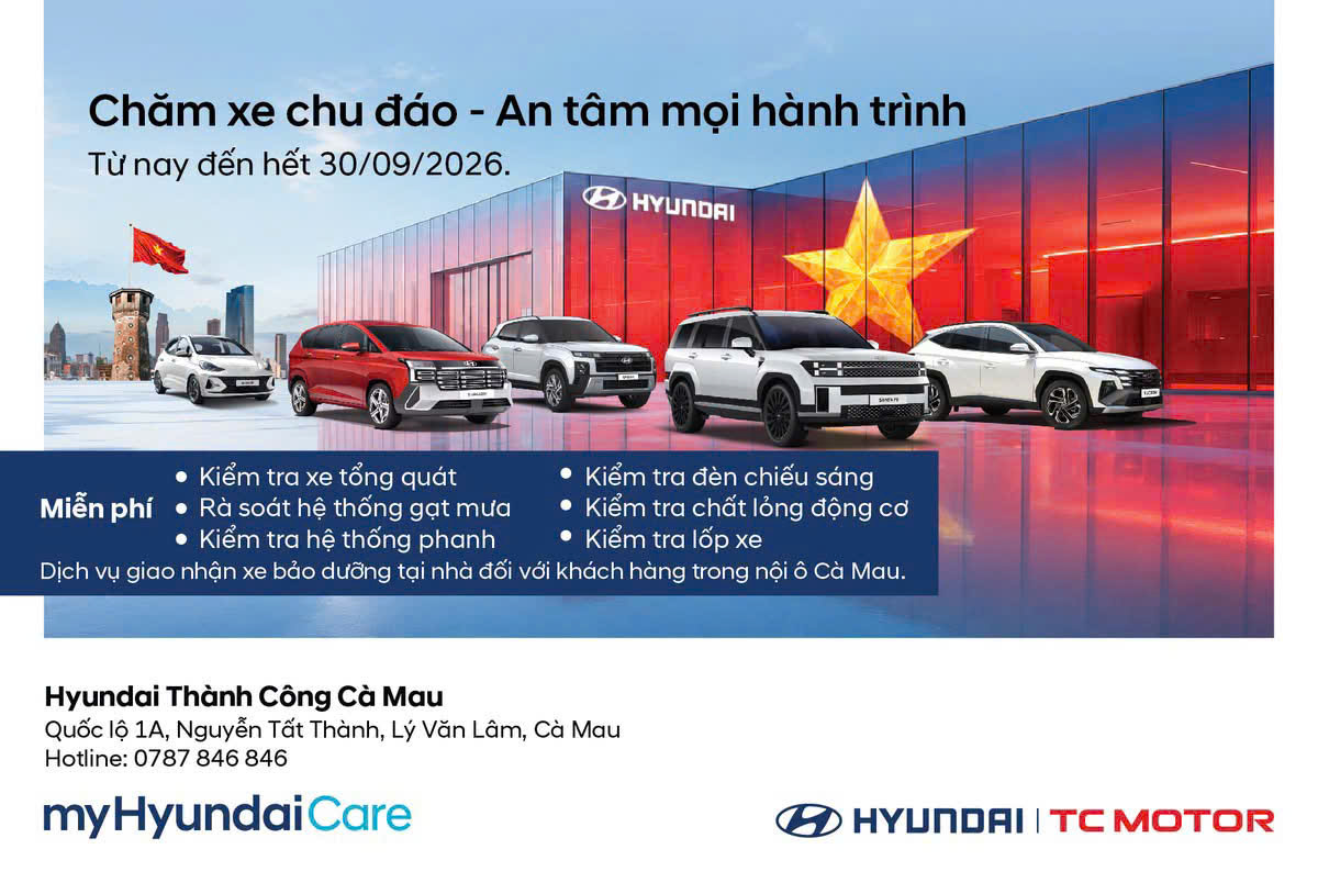 CHĂM XE CHU ĐÁO – AN TÂM MỌI HÀNH TRÌNH